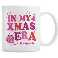 Personalised Memento Company Personalised In My Christmas Era Mug in White