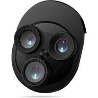 AQUARIUS Universal 3 in 1 'Camera lens' With Fisheye Lens in Black