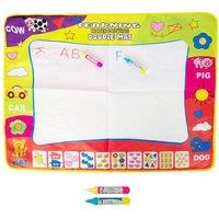 Doodle Water Painting Aqua ' Mat' Small Size