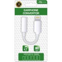 FX 'Earphone Converter' Phone to Aux with Premium Sound Quality White