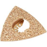 Loops 80mm Multi Tool Triangular Rasp Carbide Grit Grout & Mortar Remover File Bit