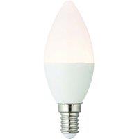 Loops E14 Mini Edison Dimmable LED Light Bulb 4.5W Warm White Frosted Candle Lamp