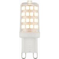 Loops 3.5W LED G9 Light Bulb Clear Warm White 3000K 400 Lumen Mini Small Indoor Lamp
