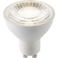 Loops 7W SMD GU10 LED Bulb - Cool White - Indoor/Outdoor Light Bulb - Matt White Lamp