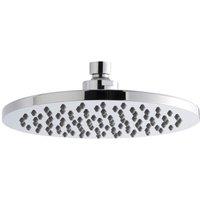 Balterley Pride Round Easyclean Fixed Shower Head 200mm, High Flow - Chrome in Silver