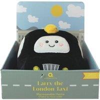 Aroma Home Microwavable Plush Hottie Larry The London Taxi in Black