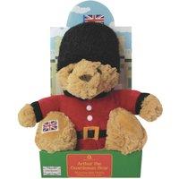 Aroma Home Microwavable Plush Hottie Arthur The Royal Guardsman Bear in Brown