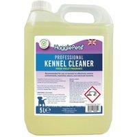 HugglePets Professional Daily Kennel Cleaner Disinfectant Deodoriser - Violet in Yellow | Size: 5L