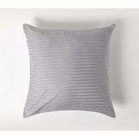 Homescapes Continental Pillowcase Egyptian Cotton 330 TC, 60 x 60 cm in Grey