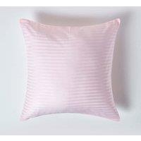 Homescapes Continental Pillowcase Egyptian Cotton 330 TC, 60 x 60 cm in Pink