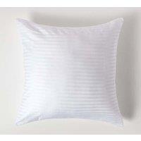 Homescapes Continental Pillowcase Egyptian Cotton 330 TC, 60 x 60 cm in White