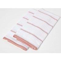 Homescapes Terracotta Cotton Tea Towel Set of Two