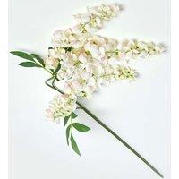 Homescapes Cream Wisteria Flower Single Stem 92 cm