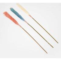 Homescapes Artificial Pampas Grass Set of 3 Multi-Coloured
