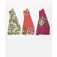 Homescapes Woodland Mushrooms 100% Cotton Tea Towels Set of Three