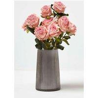 Homescapes Artificial Bouquet of Roses in Pink