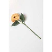 Homescapes Artificial Stem of Yellow Gerbera Flower, 44 cm