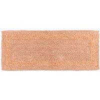 Homescapes Luxury Bath Mat Runner Reversible 1600GSM 100% Cotton, 40 x 100cm Long in Peach | Size: 40 x 100 cm
