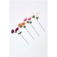 Homescapes Set of 4 Artificial Autumn Chrysanthemum Stems