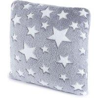 Wicked Gizmos Unicorn Glow in the Dark Cushion - Pink in Grey