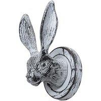Melody Maison Antique White Hare Head Coat Hook