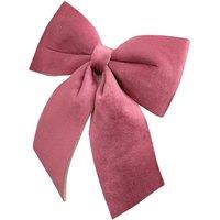 Melody Maison Set Of 4 Dark Red Velvet Christmas Bows