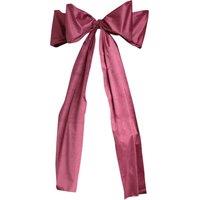 Melody Maison Extra Large Dark Red Velvet Christmas Bow - 70cm X 140cm | Size: 70 cm X 140 cm