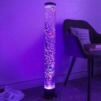 Menkind RED5 Bubble Fish Aquarium LED Tower Floor Light