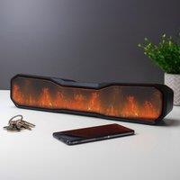 Menkind Flame Speaker - Wireless in Black