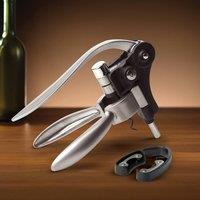 Menkind Connoisseur Creations Corkscrew & Cutter Set in Silver