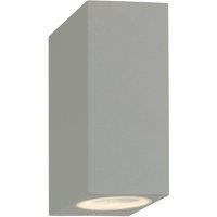First Choice Lighting Falmouth - Grey Up Down Outdoor IP44 Wall Light