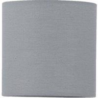 First Choice Lighting Grey Textured Cotton 15.5cm Table Lamp Shade