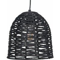 First Choice Lighting Kleo - Dark String Pendant Lightshade in Brown
