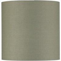 First Choice Lighting Sage Green Textured Cotton 17cm Table Lamp Shade