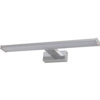 First Choice Lighting Verve - Bathroom LED Over Mirror Light in Silver