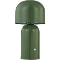 First Choice Lighting Christina - Sage Green LED Rechargeable Touch Table Lamp