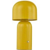 First Choice Lighting Christina - Yellow LED Rechargeable Touch Table Lamp