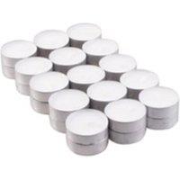 KDMD 30x Unscented Tealight (4hr) in White