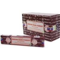 KDMD Satya Incense Sticks 15g - Indian Rain Forest in Maroon