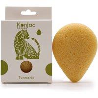 KDMD Teardrop Konjac Sponge - Turmeric - Anti-wrinkle in Yellow