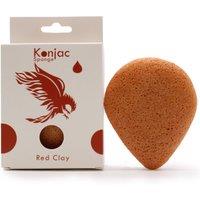 KDMD Teardrop Konjac Sponge - Red Clay - Rejuvenating in Brown