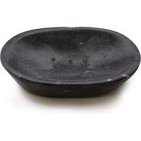KDMD Classic Oval Black Marble Soap Dish