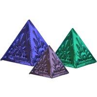 KDMD Incense Powder Mould Set - Blue Green Purple