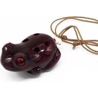 KDMD Ocarina Musical Animal - Frog in Maroon