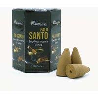 KDMD Pack of 10 Masala Backflow Incense - Palo Santo in Green