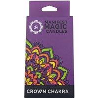 KDMD Manifest Magic Candles (pack of 12) - Violet - Crown Chakra in Purple
