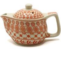 KDMD Small Herbal Teapot - Amber in Orange