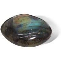 KDMD Madagascar Labradorite Palm Stone (approx 25-30gms 55-60mm) in Grey