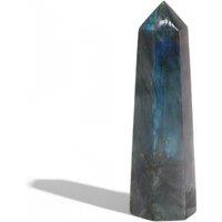KDMD Madagascar Labradorite Point (approx 50-65gm 100x28mm) in Blue