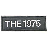 1975 Patch Band Logo new Official Black Embroidered woven iron on